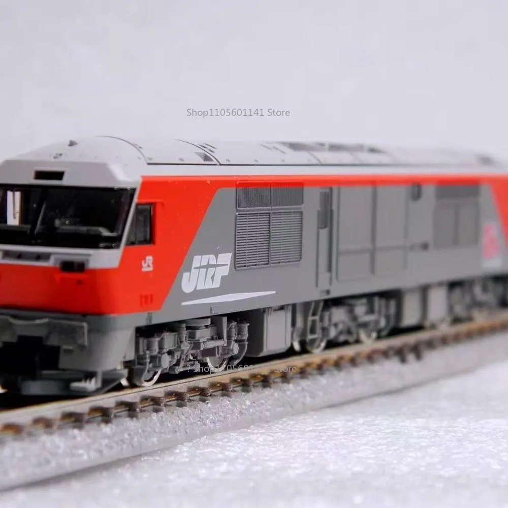 Фото Набор моделей поездов TOMIX N Scale 90095: дизельный локомотив DF200-100 и грузовой вагон, стартовый комплект, несколько моделей, лимитированная серия №3