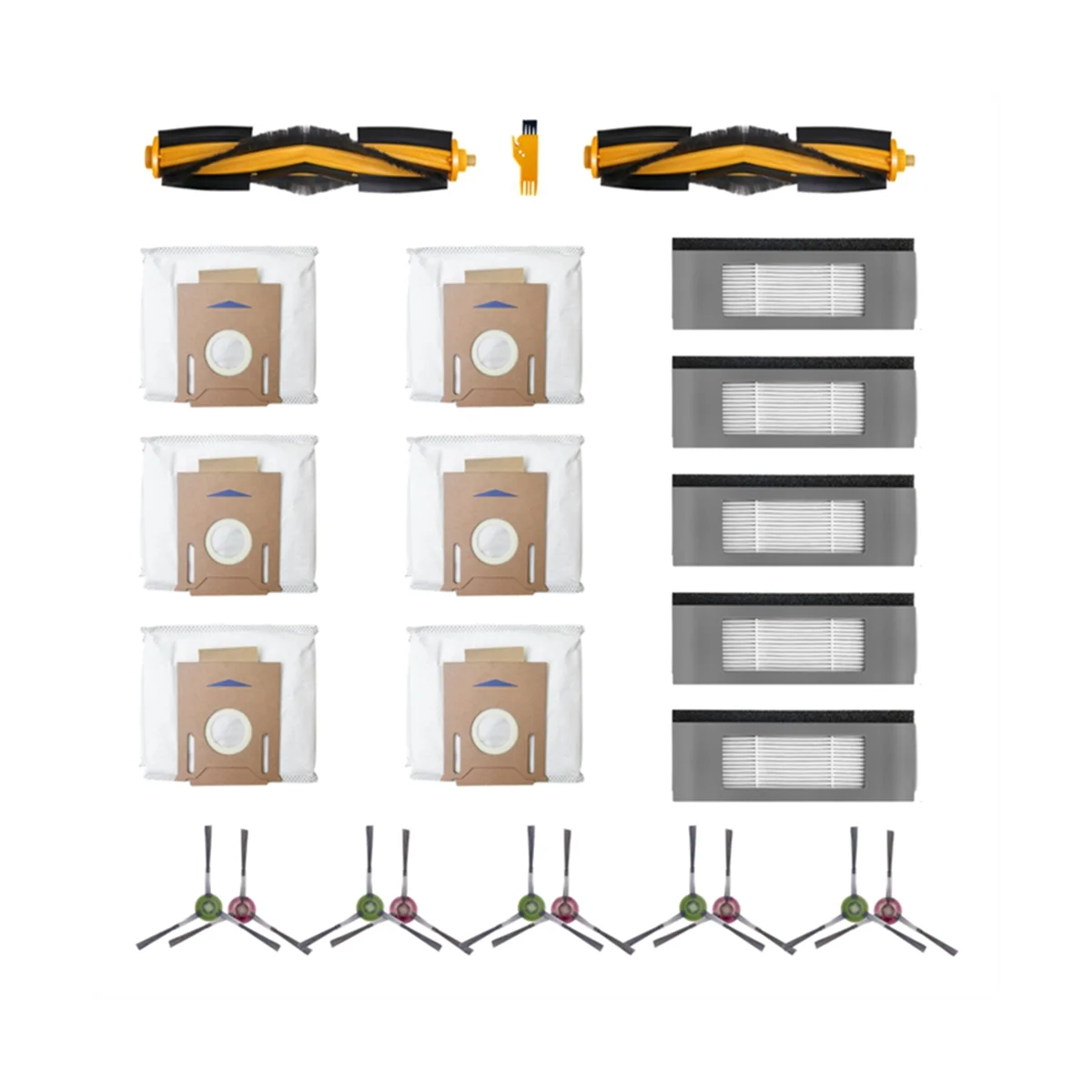 

Запчасти для DEEBOOT OZMO T8 / T8 Max / N8 Plus / N8 Pro, основная боковая щетка, фильтр НЕРА, пылесборник