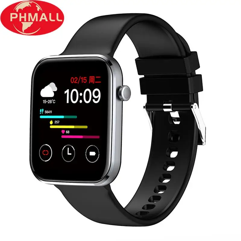 

Новинка 2022, умные часы 1,69 дюйма для мужчин, сенсорный многофункциональный спортивный режим, умные часы с монитором сердечного ритма для женщин, для iOS, Android