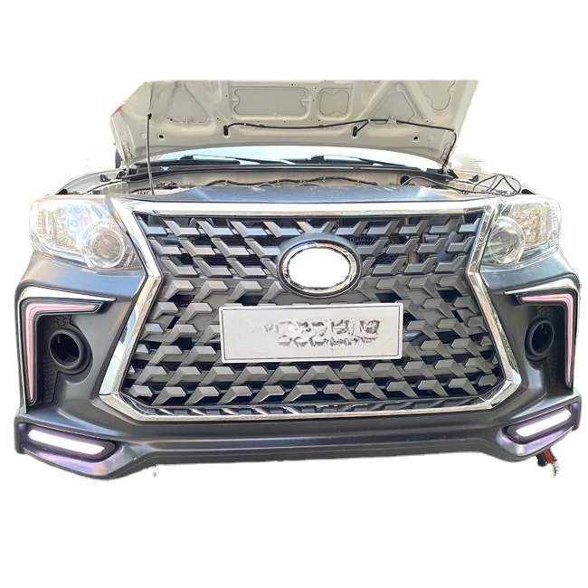 

High quality car bumpers tuning for Lexus GX design bodykit body kit accessories for Toyota Fortuner 2012-2015 up to lexus
