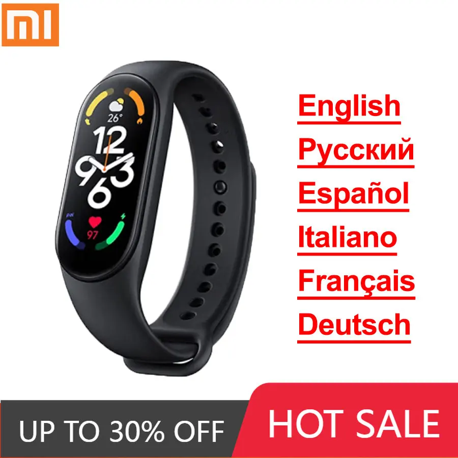 

Xiaomi Mi Band 7 Smart Bracelet Smart AMOLED Bluetooth 5.2 with 120 Workout Modes Professional Workout Analysis Smart Band