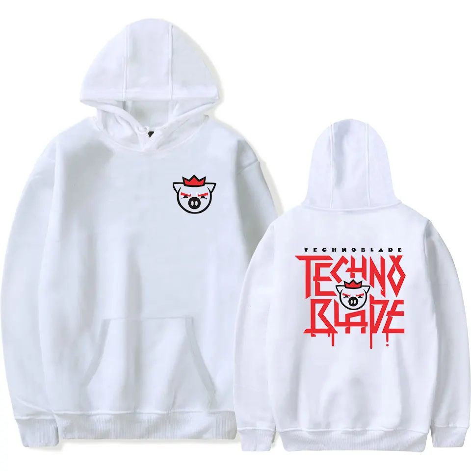 

2022 Hot Sale New Technoblade Merch 2D Print Hooded Sweatshirt Women/Men Clothes Casual Hoodie Sweatshirt