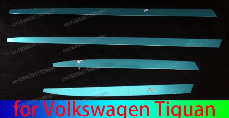 

Автомобильные аксессуары для Volkswagen Tiguan 2010-2017, корпус из нержавеющей стали, Декоративная полоса, защита от царапин, украшение