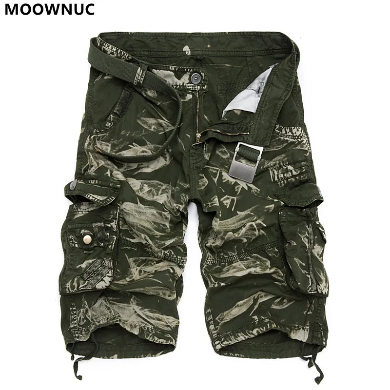 

2022 Summer New Men's Classic Fashion Cotton Camo Shorts Outdoor Leisure Large Size Loose Men's High-Quality Cargo Shorts 29-40