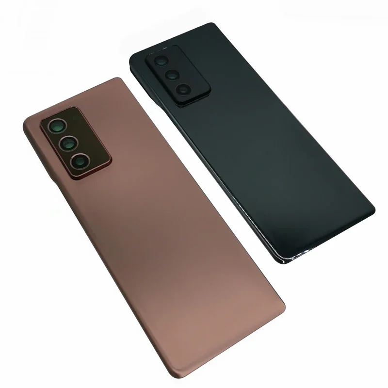 Стекло для Samsung Galaxy Z Fold 2 Fold2 5G Задняя крышка батарейного отсека Замена задней