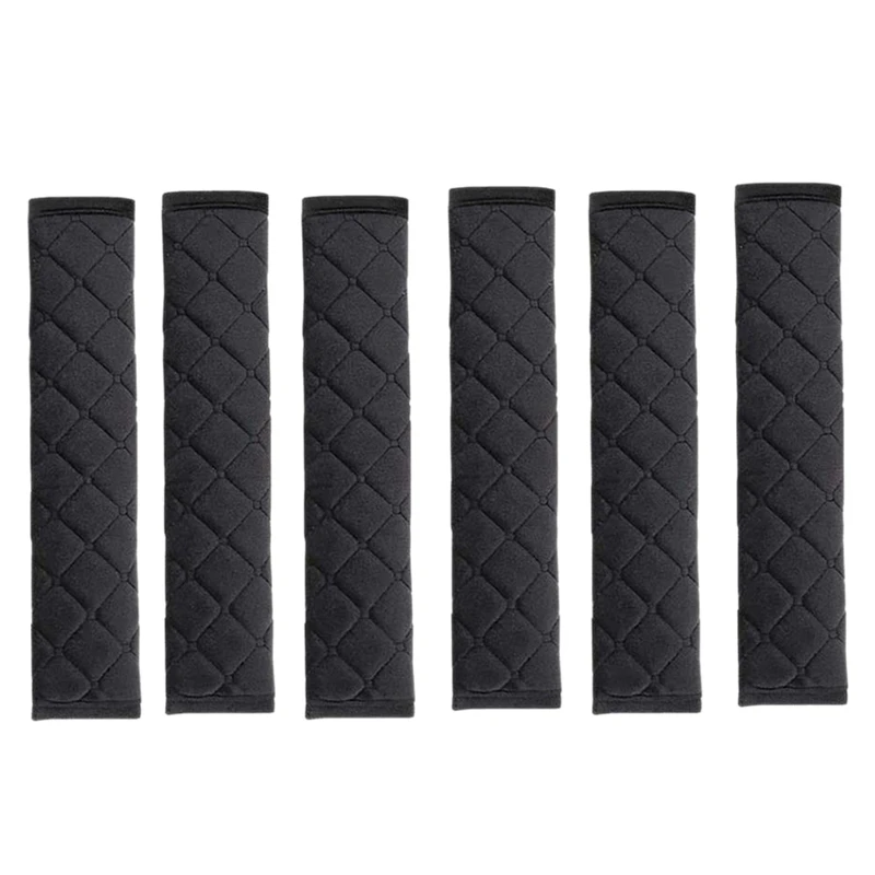 

6Pcs Car Seat Belt Cover Seat Belt Protection Belt Seat Belt Shoulder Pad Adjustable Car Seat Belt Shoulder Pad