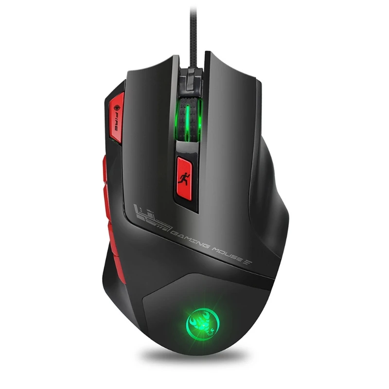 

6000 DPI Mechanical Game Mouse With Cable For Gamer Computer Laptop Universal