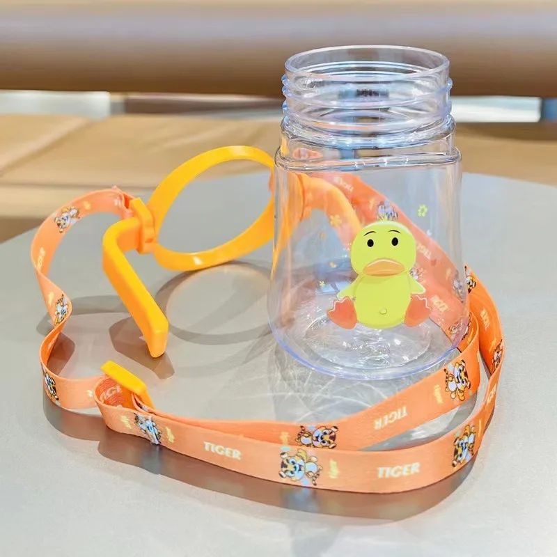 Детская Милая мультяшная пластиковая соломенная чашка детская бутылка для воды