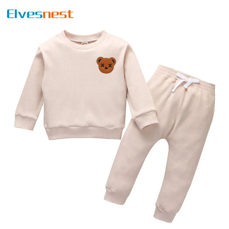 

Cartoon Kids Clothes Girls Outfit Set Spring Baby Girl Clothing Sets Cotton Long Sleeve Tops Pants Children Clothes 1-4 Years