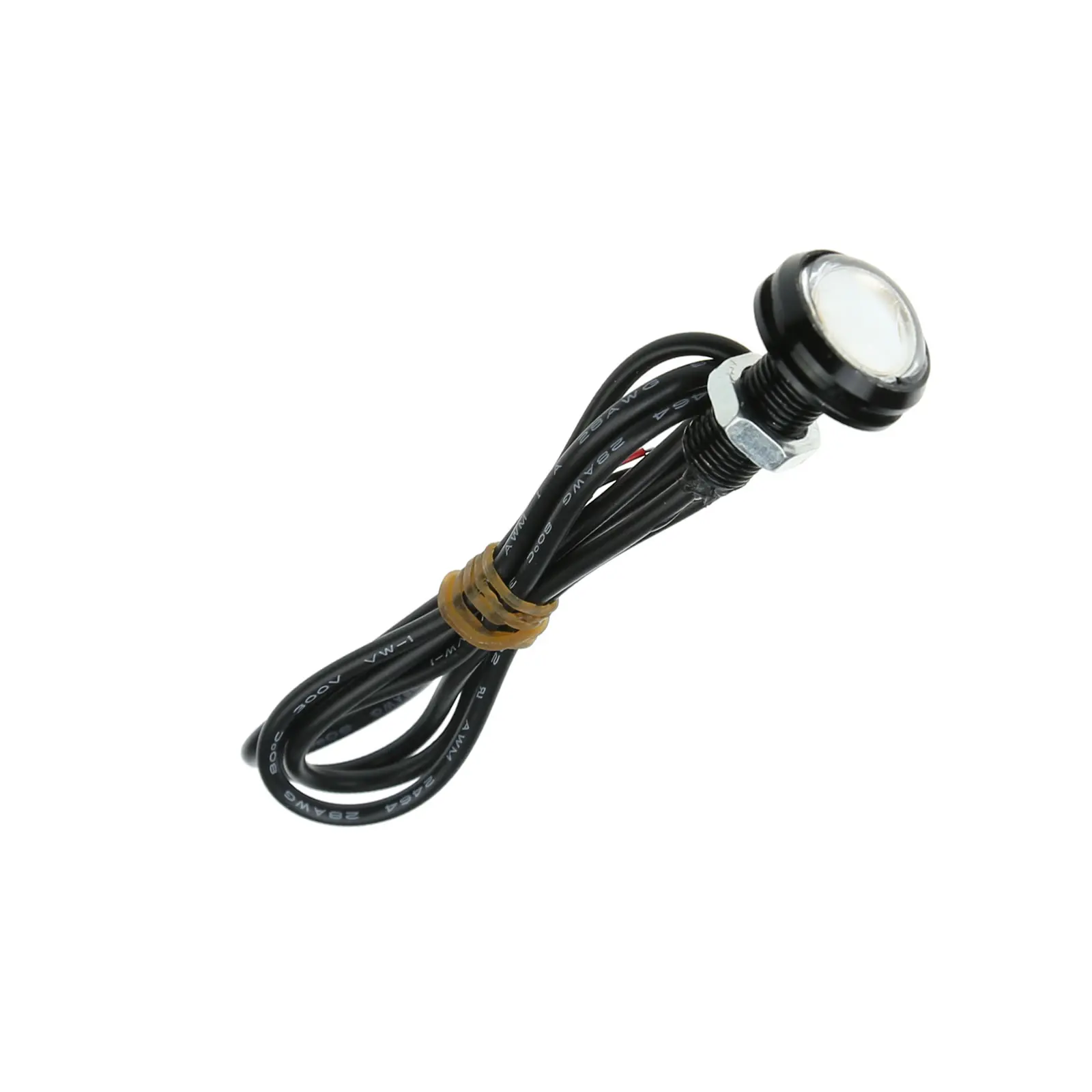 10x Розовый Автомобильный ангельский глаз зеркало заднего вида лампа для фар 23 мм 1