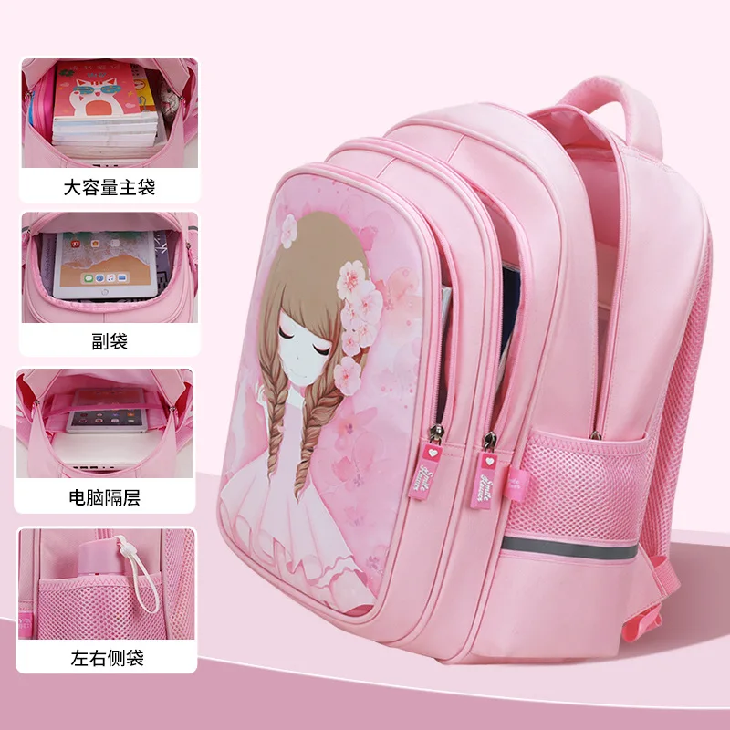 waterproof Orthopedic primary school Backpacks children School Bags boys Girls Backpack kids book bag Schoolbag mochila infantil