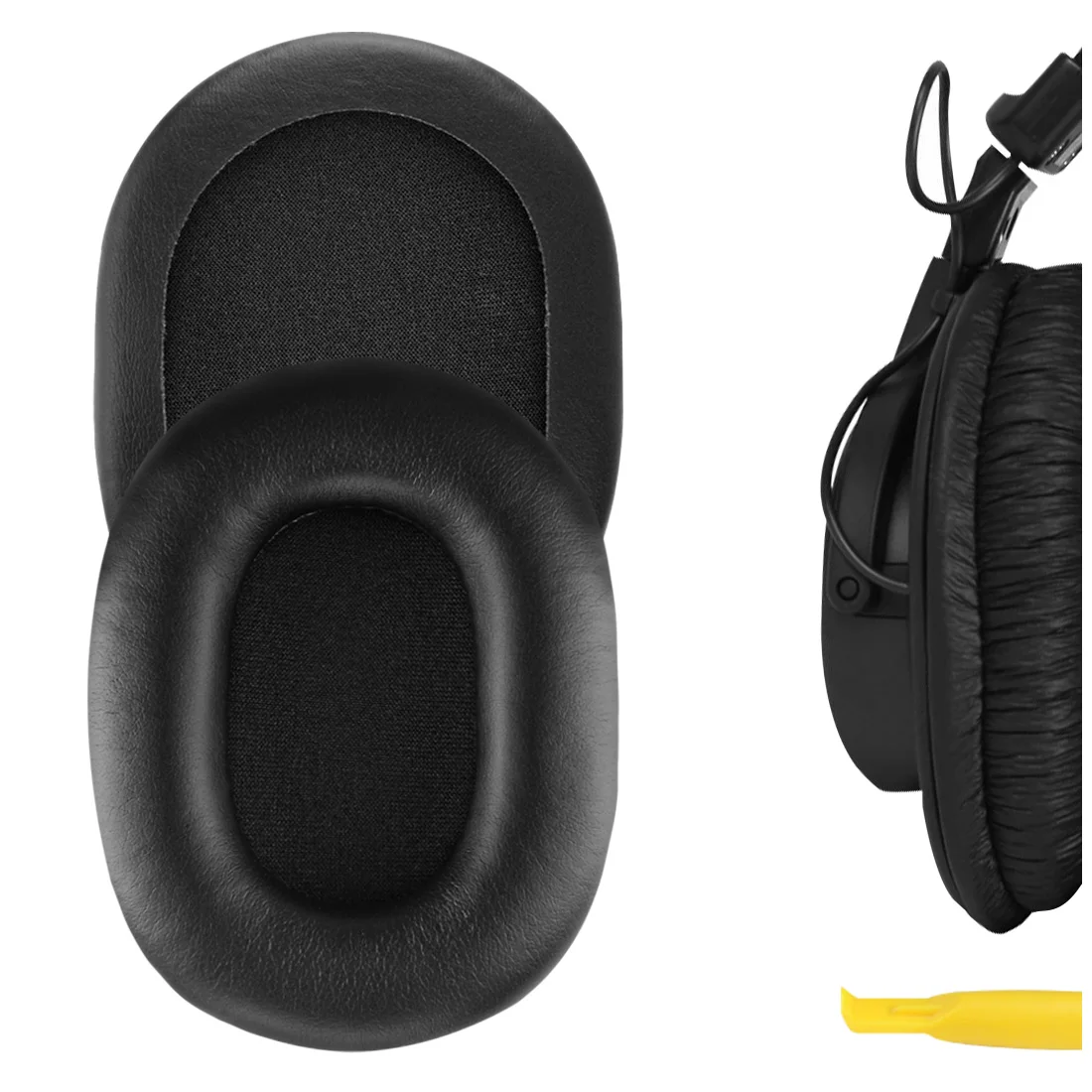 

Geekria Earpads for Sony MDR-7506 MDR-V6 MDR-CD900ST Replacement Headphones Protein Leather Ear Pads Cover Cushions Foam Earmuff