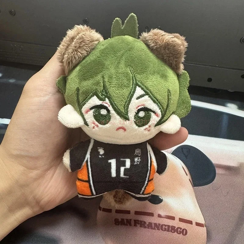 10 см Хайкю!! Хлопковая кукла Персонажи аниме Tsukishima、Hinata 、Kageyama、 Yamaguchi Tadashi Doll Аниме Периферийные плюшевые игрушки (art.: 3920d08d80360) - 3920d08d80360