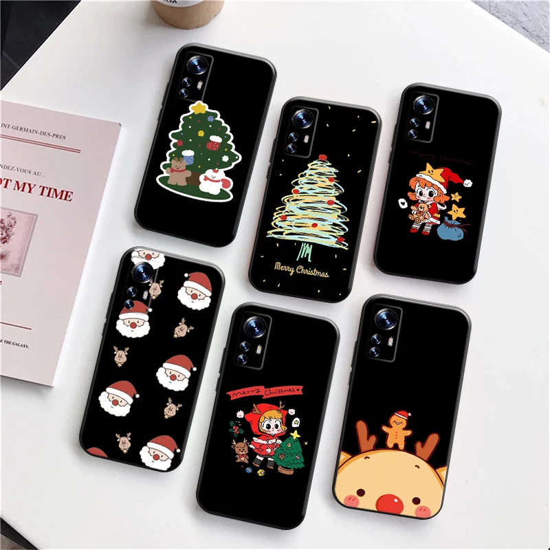 

Мягкий чехол для Xiaomi, Redmi 10, 11, 9, 9A, 9C, 9T, Note 9, 7, 8 Pro, 8T, Note 10, 11 Pro, с изображением лося, снега