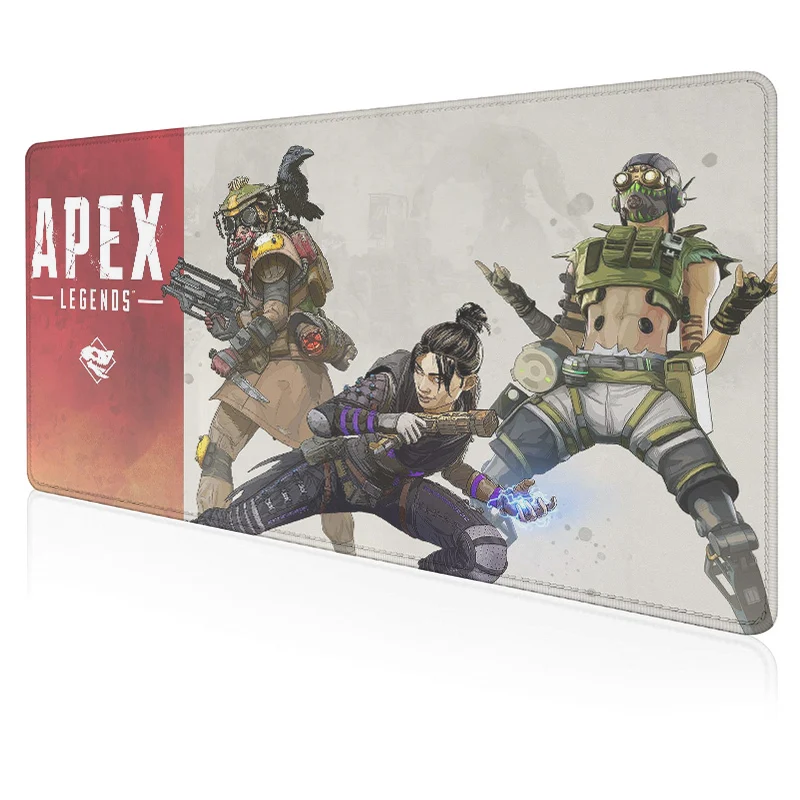 

Apex Mousepad Large Computer Custom XXL keyboard pad Mouse Mat Natural Rubber Office Anti-slip Soft Gamer Table Mat