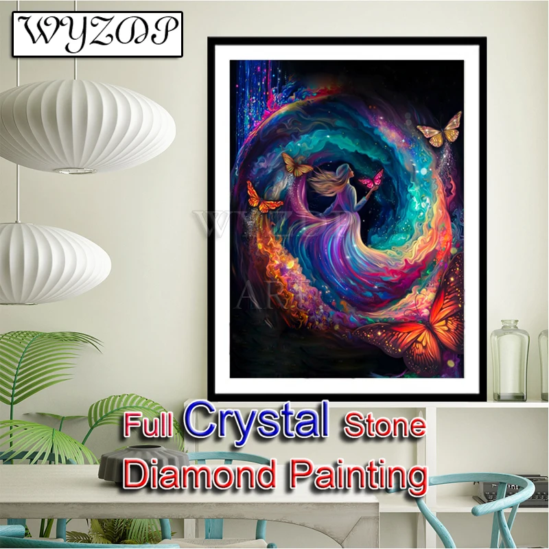 

5D Diy Crystal Diamond Painting The Dancer Full Square Mosaic Embroidery Cross Stitch Kit Diamond Art Crystal Home Decor 230819