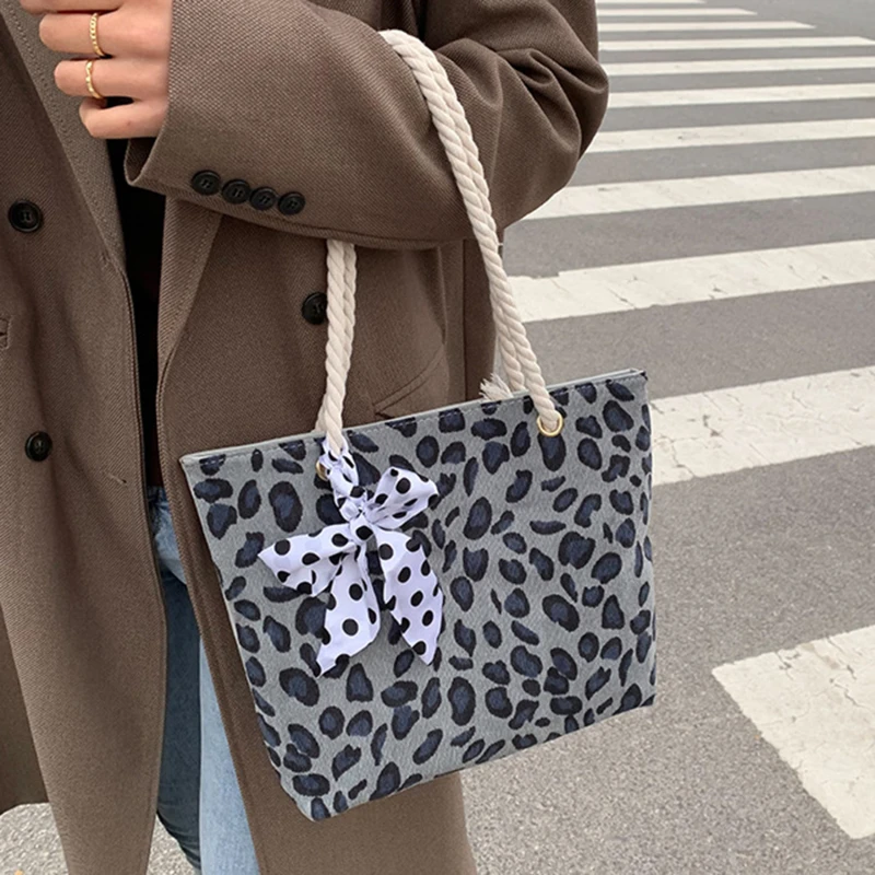 

New Leopard Shoulder Bag Sac Femme Tote Bag Handtassen Dames Woman Bag Handtas Women Hand Bag Tasche Schoudertassen 2022