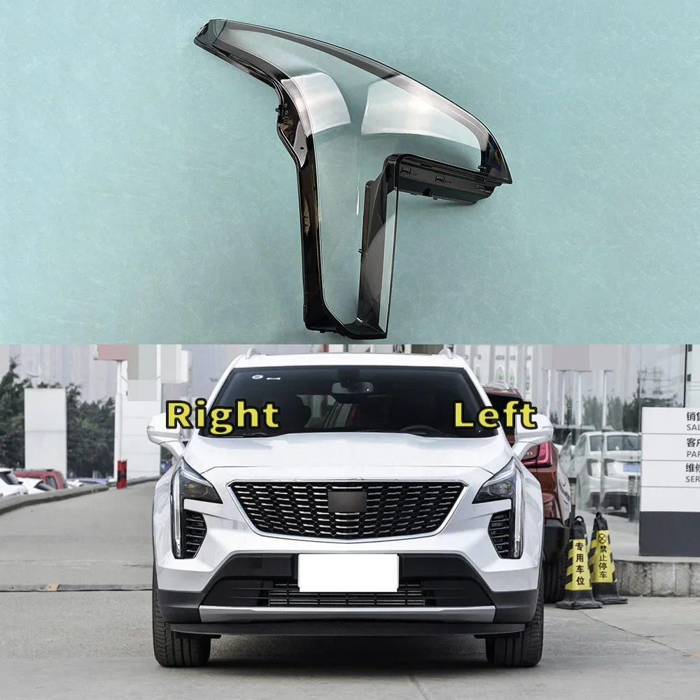 Крышка налобного фонаря для Cadillac XT4 2018-2023 маска прозрачная лампа объектив из