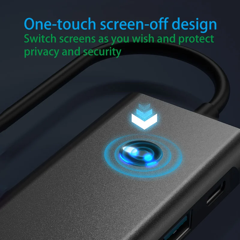 Концентратор 9 в 1 адаптер USB TYPEC TO HD док-станция HD-конвертер 4K 60 Гц