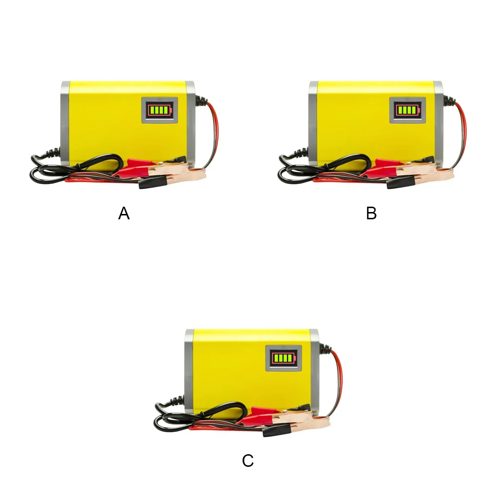 

12V Intelligent Battery Charger Motorcycle Car Charging Adapter UK