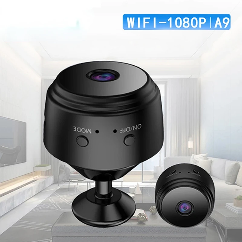 

Мини-камера видеонаблюдения A9 с поддержкой Wi-Fi, 1080P, HD