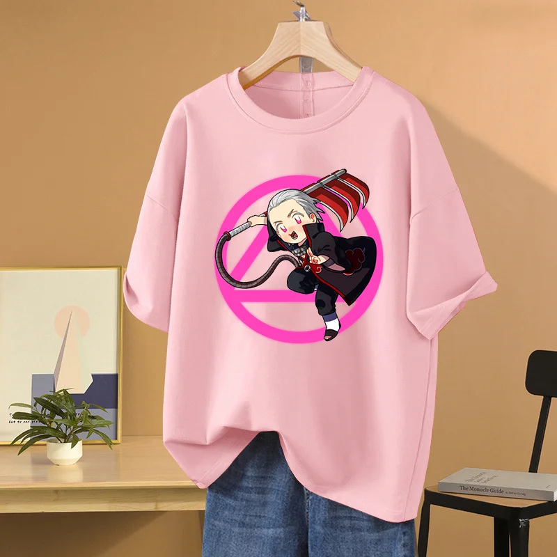 Футболка мужская и женская с рисунком из искусственного аниме