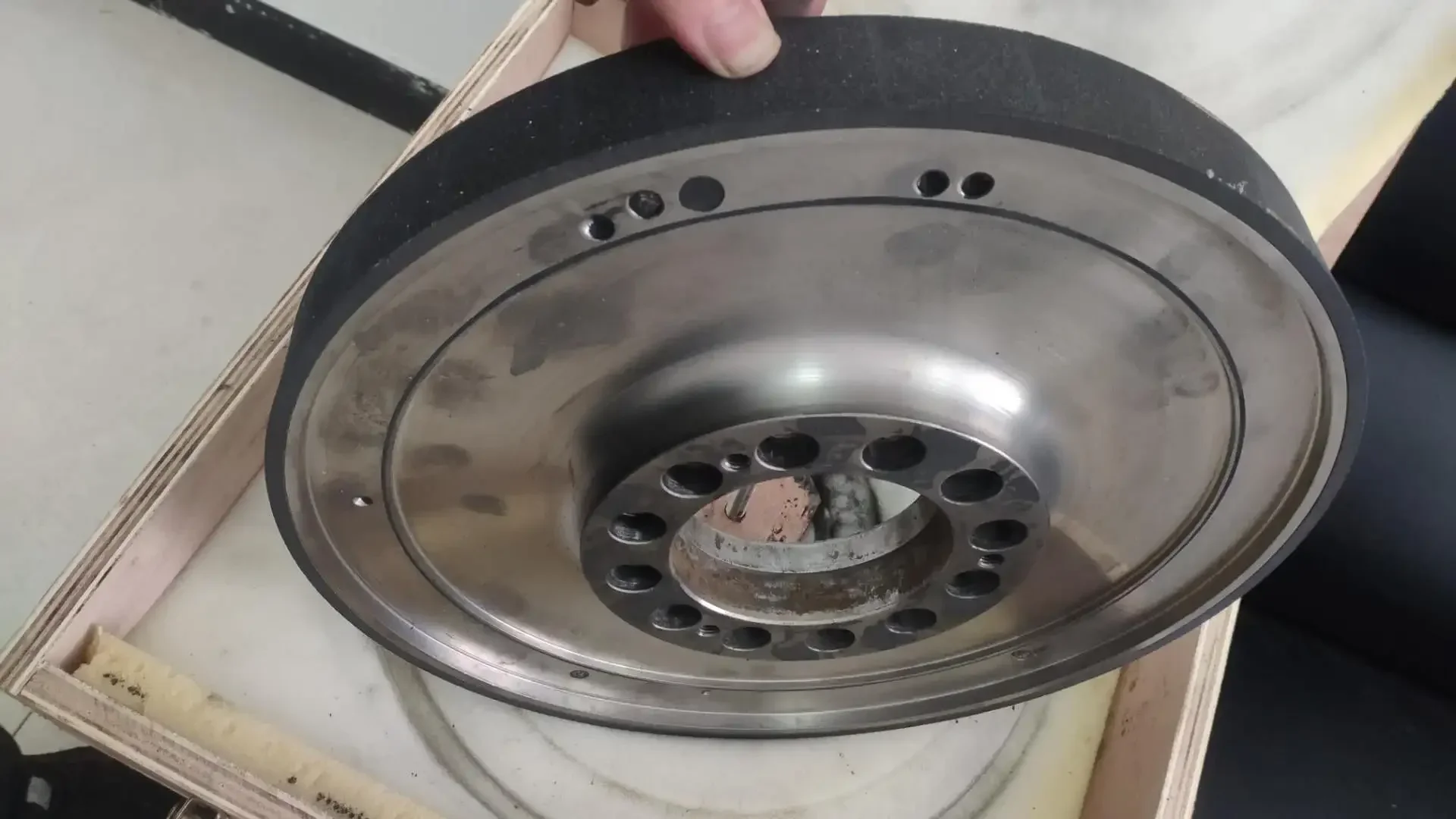 Керамишевые Gebonden Cbn Slijpwiel Schuurgereedschap Voor Precisieslijpen Van Krukas Of Nokkenas D 500Mm