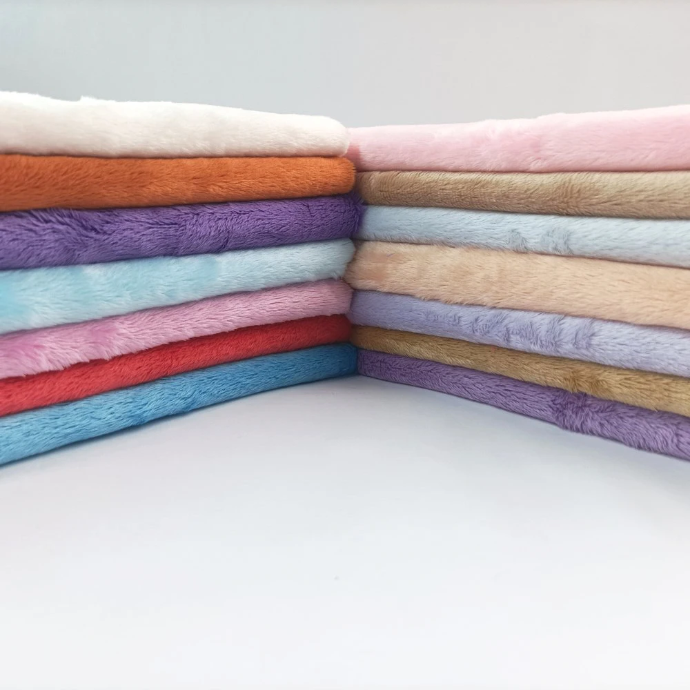 Мягкая ткань из искусственного меха 5 мм 100% полиэстер Экологически чистая 45x50 см