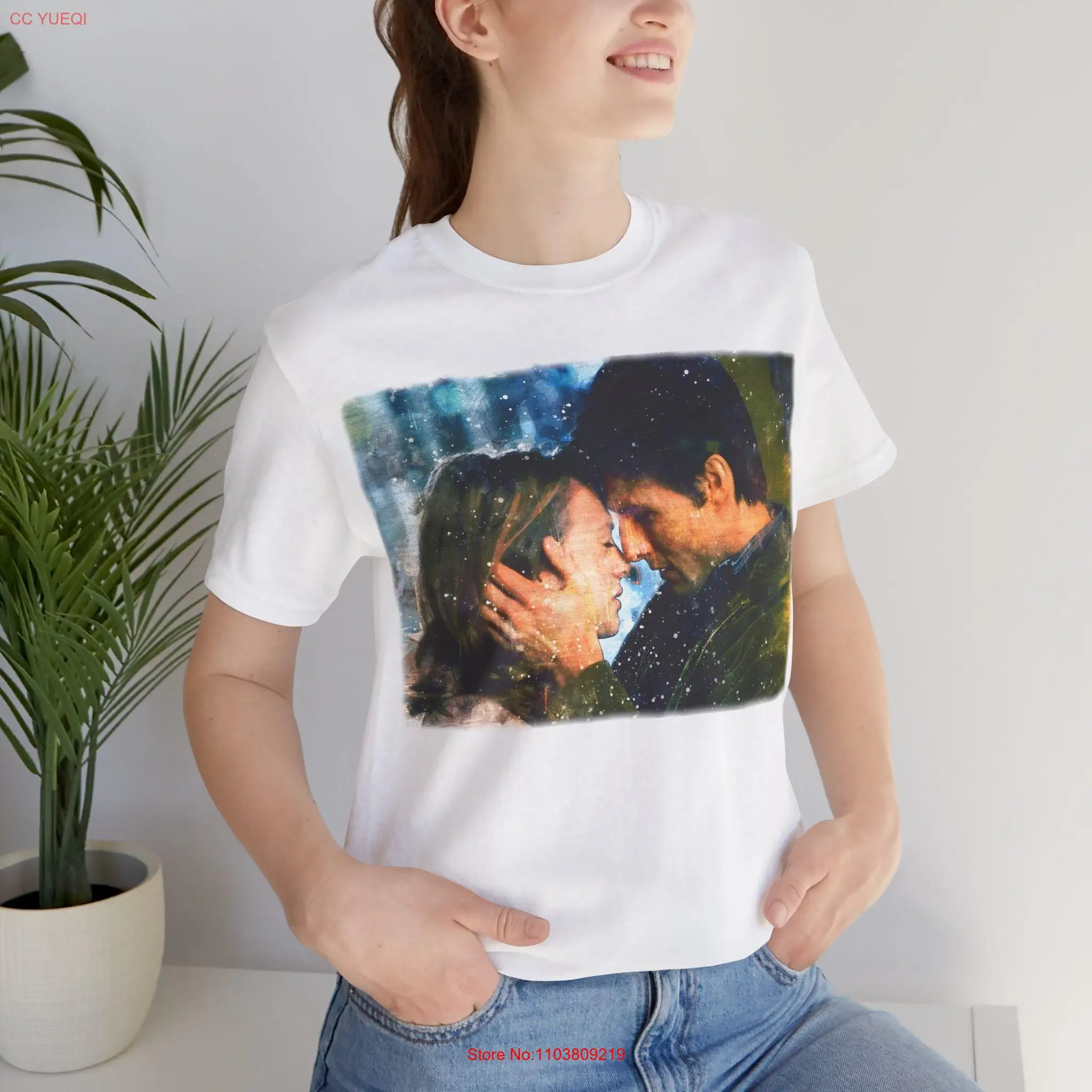 Vintage Retro Classy Movie fan arT T Shirt Jerry Maguire Tom Cruise Renee Zellweger for fans long or short sleeves