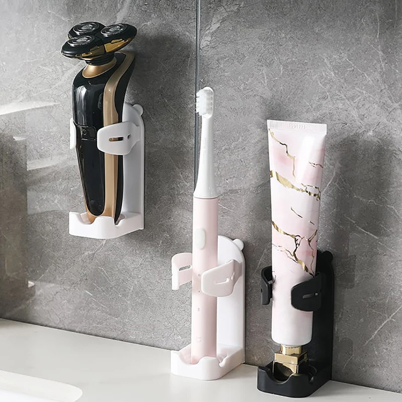 Настенный держатель для бритвы электрических зубных щеток косметическое