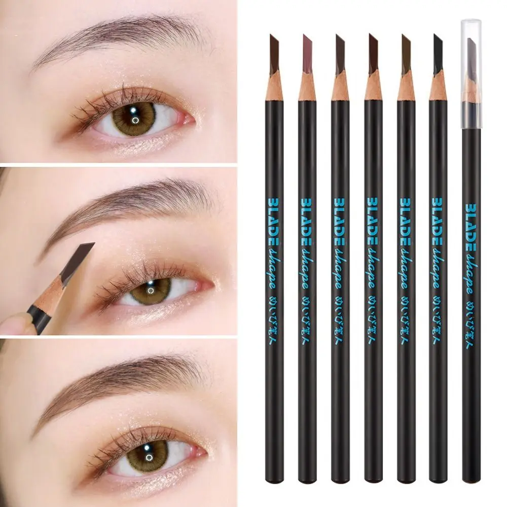 Cosmetic Hard Formula Pencil For Eyeshadow Natural Long-lasting Tattoo Eyebrows Waterproof Eyebrow Makeup Set