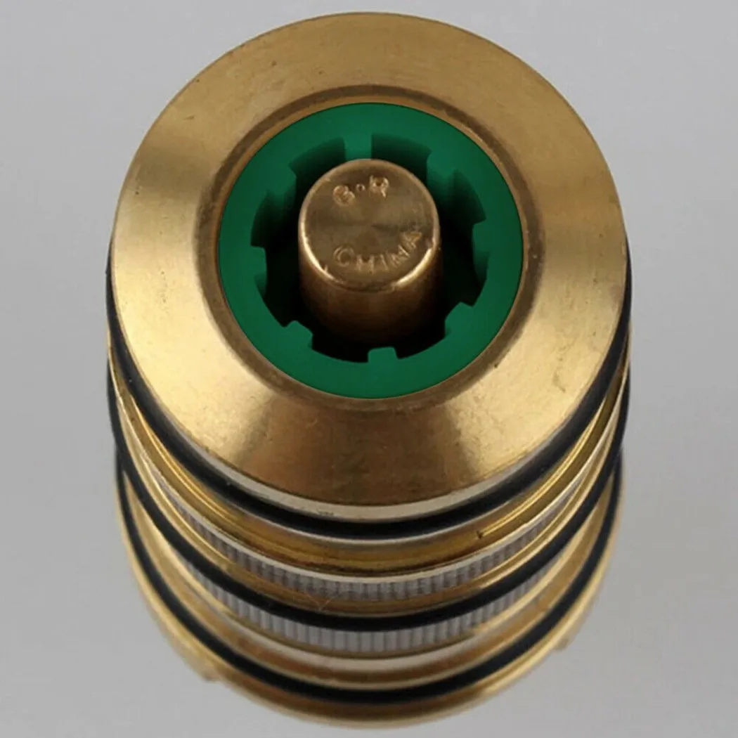 

Replacement Thermostatic Shower Cartridge Shower Faucets Accessories Brass For Solar Electric Water Heater