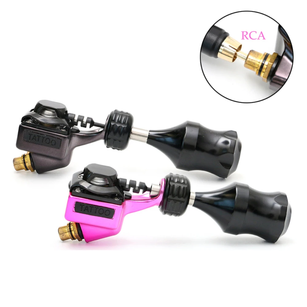 

Rotary Tattoo Machine Motor Handle RCA Interface Connector Clip Cord Alloy Rotary Tattoo Machine Gun Supply For Tattoo Artrist