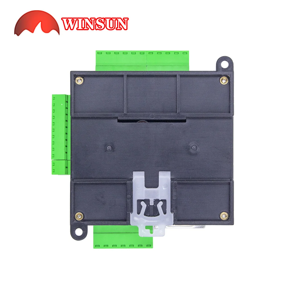 Фото Плата промышленного управления PLC FX3U 14MR 14MT, 8 в 6 Out, аналоговый 6AD 2DA, Modbus RS485 RTC, чехол в комплекте, фотопанель №5