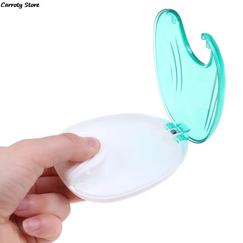 

2020 New 1Pcs Dental False Teeth Cleaning Box Denture Bath Container Retainer Holder Case