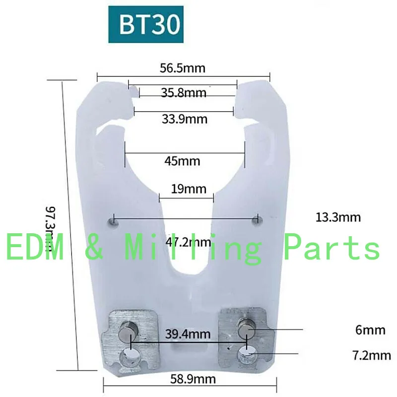 

CNC Engraving Machine Spindle Automatic Tool Changer Tool Change Seat Accessories ISO30 BT30 Knife Holder