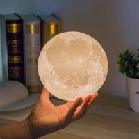 led night light moon soft 3d moonlight room sleep protection for the eyes lamp house holiday decoration lampada gift