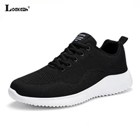 loekeah men sport shoes breathable running shoes comfortable male sneakers casual antiskid and wear resistant jogging footwear