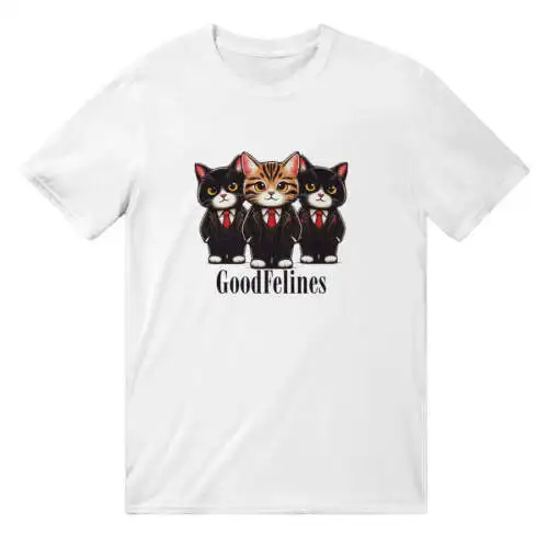Футболка с надписью Good Felines
