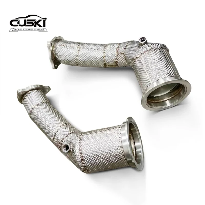 Пертаны к Audi RS4 2.9T 2019-2022 выхлопная сливная труба фитинги для модификации