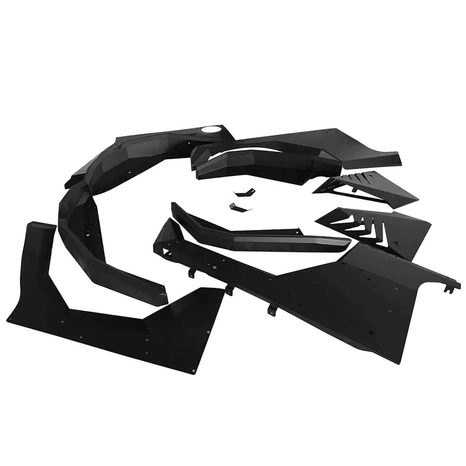 

Armor front and rear fender Flare for Jeep Wrangler JK 07-17 Wheel Eyebrow