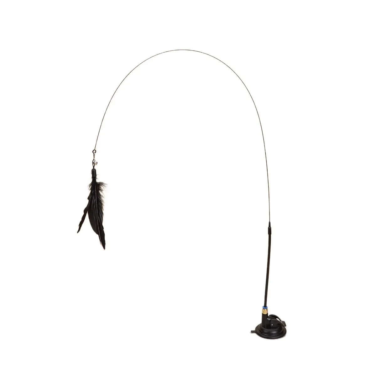 Кошачья Дразнилка Stick Toy Self-hi для снятия скуки мощная присоска трудно уронить