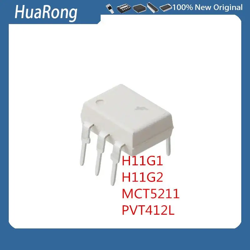 20 шт./партия, H11G1 H11G1M H11G1SR2M H11G2 H11G2M H11G2S MCT5211 MCT5211M PVT412L DIP-6