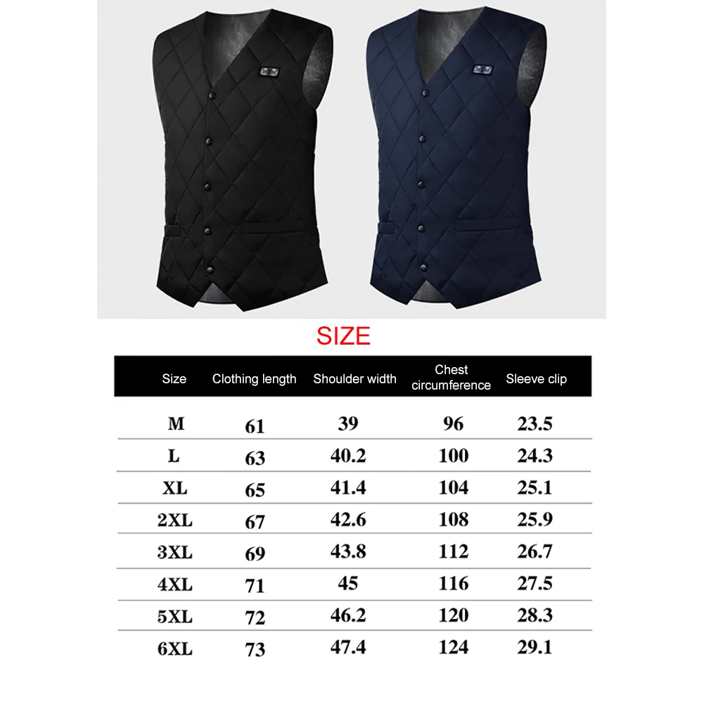 Жилет С Подогревом 16-зонная Зимняя Теплая Электрическая Куртка Унисекс Для