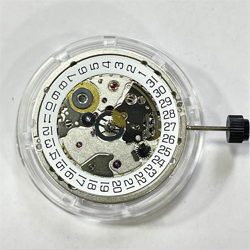 Sellita SW300-1 D3 (refined decoration), rhodiu New original mechanical movement  calendar three needle fully automatic movement