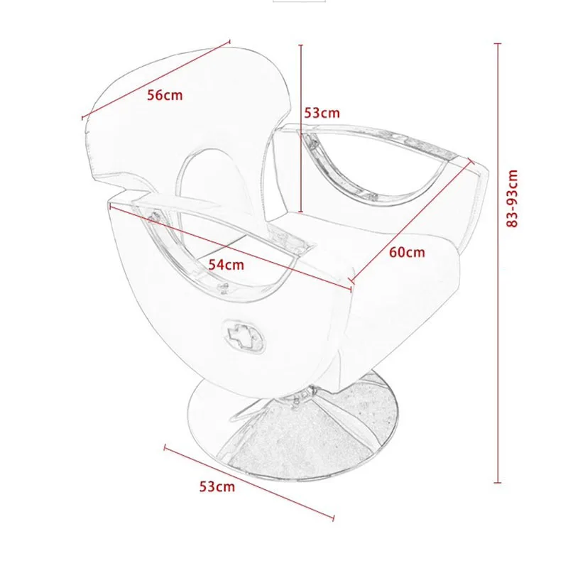 Современные роскошные парикмахерские стулья скандинавские простые для