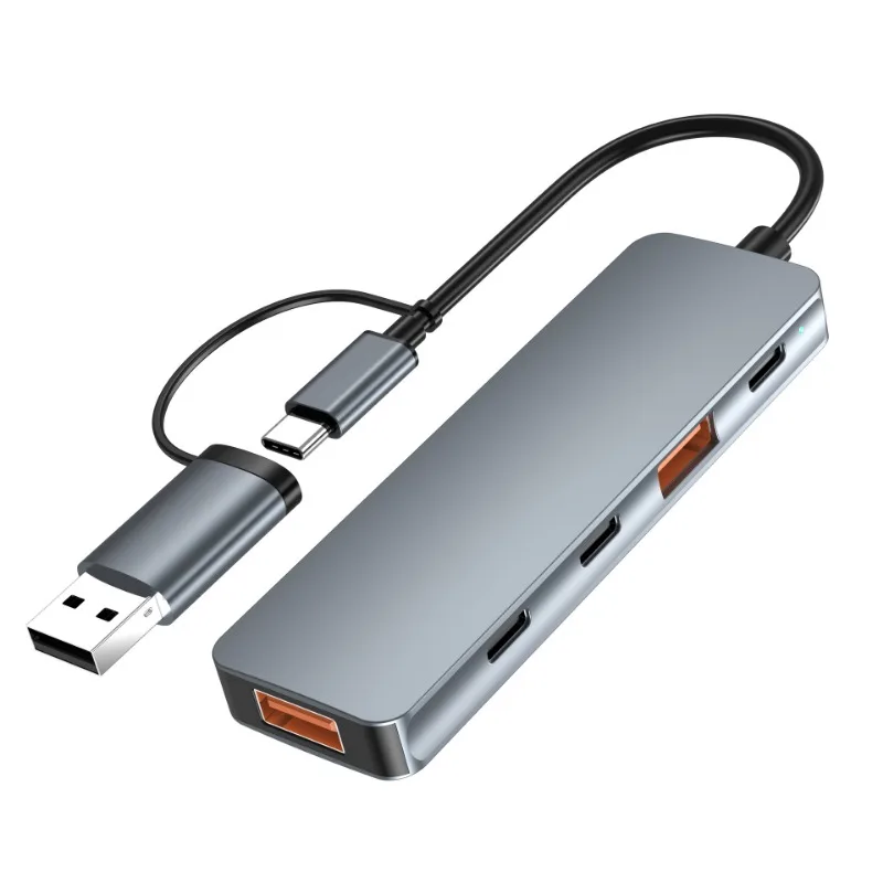 Концентратор USB3.2 Gen2 10 Гбит/с с блоком питания 5 В