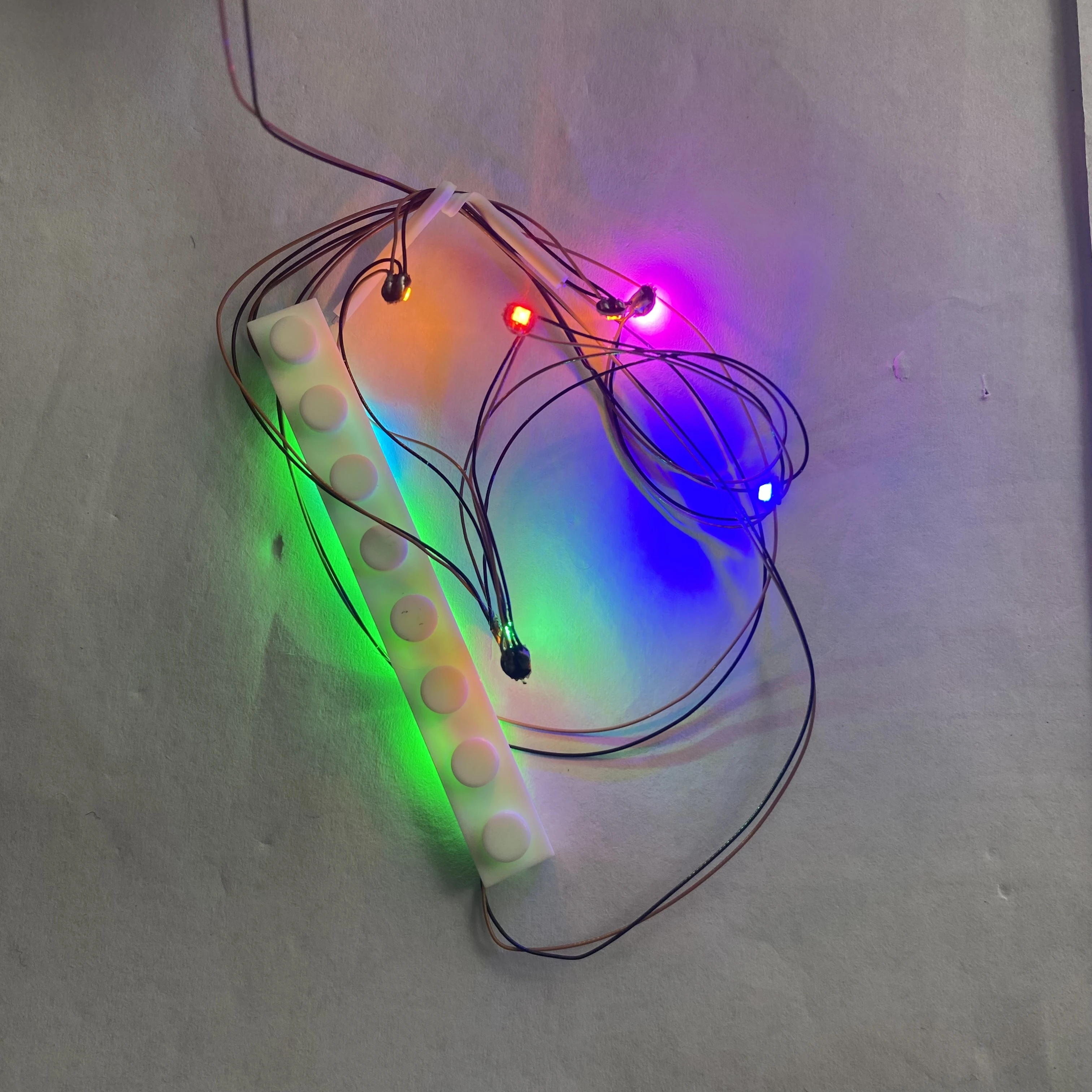 Светодиодный светильник с дистанционным управлением UP Lit For 76191 Infinity Gauntlet Building Blocks