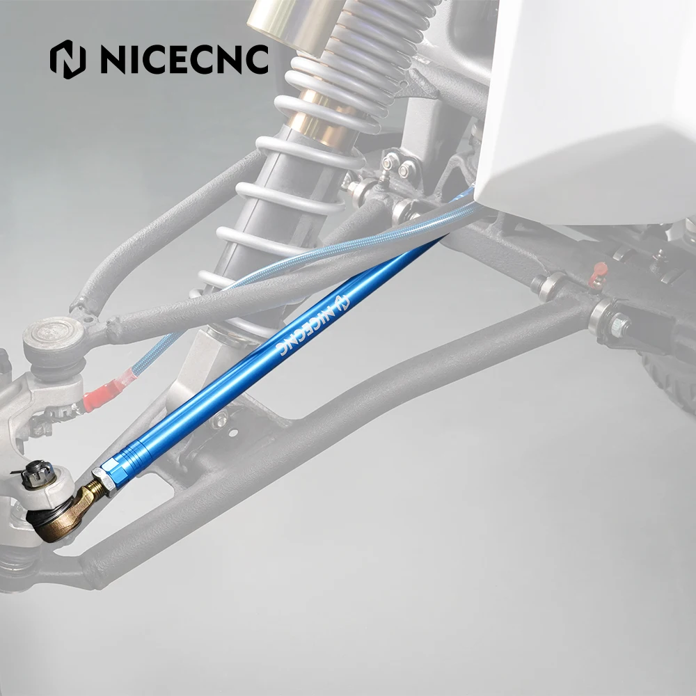 NICECNC ATV Tie Rod Ends Ball Joints + Tie Rod For YAMAHA YFZ450R YFZ 450R 2009-2022 2021 6061-T6 Aluminum Alloy Blue Black Red