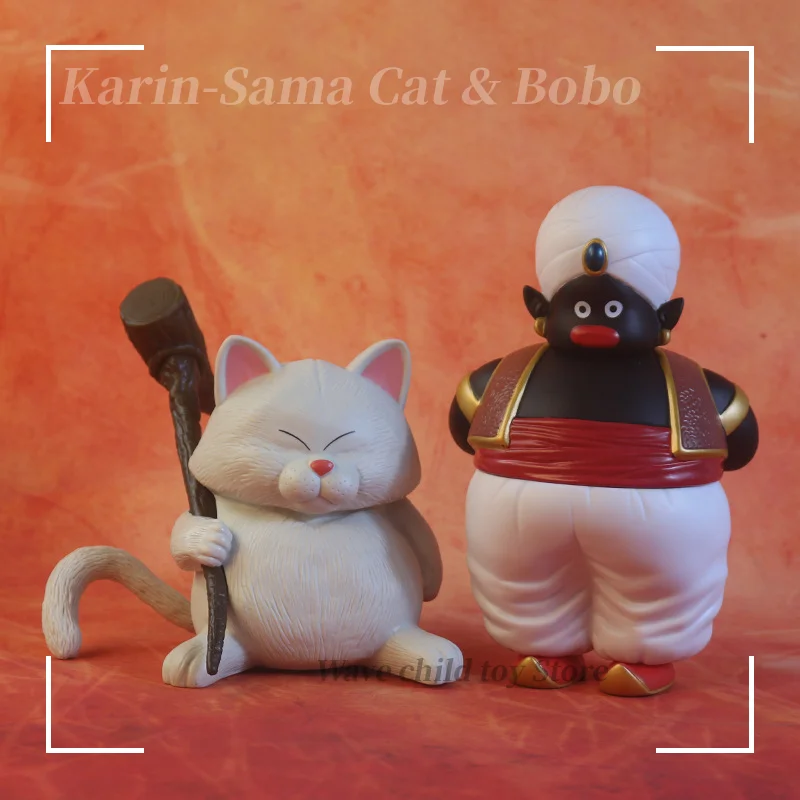 

20cm Anime Dragon Ball Karin-Sama Cat Bobo Action Figure Figurine Statue Toys Model Decoration Collectible Children Nice Gifts